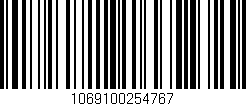 Código de barras (EAN, GTIN, SKU, ISBN): '1069100254767'
