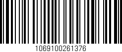 Código de barras (EAN, GTIN, SKU, ISBN): '1069100261376'