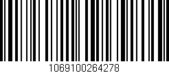 Código de barras (EAN, GTIN, SKU, ISBN): '1069100264278'