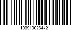 Código de barras (EAN, GTIN, SKU, ISBN): '1069100264421'