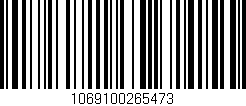 Código de barras (EAN, GTIN, SKU, ISBN): '1069100265473'