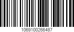 Código de barras (EAN, GTIN, SKU, ISBN): '1069100266487'