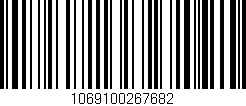 Código de barras (EAN, GTIN, SKU, ISBN): '1069100267682'