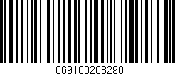 Código de barras (EAN, GTIN, SKU, ISBN): '1069100268290'