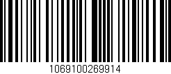 Código de barras (EAN, GTIN, SKU, ISBN): '1069100269914'