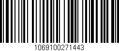 Código de barras (EAN, GTIN, SKU, ISBN): '1069100271443'