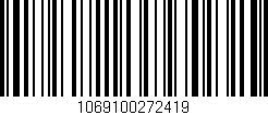 Código de barras (EAN, GTIN, SKU, ISBN): '1069100272419'