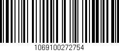 Código de barras (EAN, GTIN, SKU, ISBN): '1069100272754'