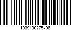 Código de barras (EAN, GTIN, SKU, ISBN): '1069100275496'