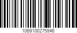 Código de barras (EAN, GTIN, SKU, ISBN): '1069100275946'