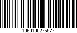 Código de barras (EAN, GTIN, SKU, ISBN): '1069100275977'