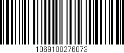 Código de barras (EAN, GTIN, SKU, ISBN): '1069100276073'