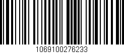 Código de barras (EAN, GTIN, SKU, ISBN): '1069100276233'