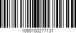 Código de barras (EAN, GTIN, SKU, ISBN): '1069100277131'