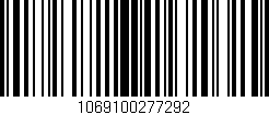 Código de barras (EAN, GTIN, SKU, ISBN): '1069100277292'