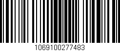 Código de barras (EAN, GTIN, SKU, ISBN): '1069100277483'