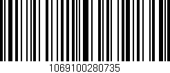 Código de barras (EAN, GTIN, SKU, ISBN): '1069100280735'