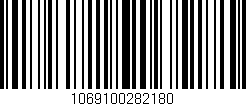 Código de barras (EAN, GTIN, SKU, ISBN): '1069100282180'