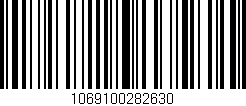 Código de barras (EAN, GTIN, SKU, ISBN): '1069100282630'