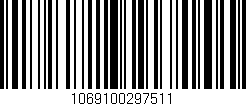 Código de barras (EAN, GTIN, SKU, ISBN): '1069100297511'
