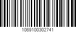 Código de barras (EAN, GTIN, SKU, ISBN): '1069100302741'