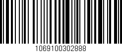 Código de barras (EAN, GTIN, SKU, ISBN): '1069100302888'