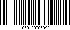 Código de barras (EAN, GTIN, SKU, ISBN): '1069100306398'