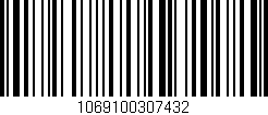 Código de barras (EAN, GTIN, SKU, ISBN): '1069100307432'