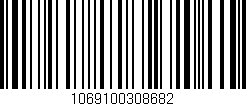Código de barras (EAN, GTIN, SKU, ISBN): '1069100308682'
