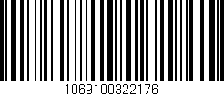 Código de barras (EAN, GTIN, SKU, ISBN): '1069100322176'