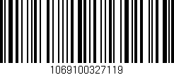 Código de barras (EAN, GTIN, SKU, ISBN): '1069100327119'