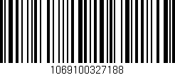 Código de barras (EAN, GTIN, SKU, ISBN): '1069100327188'
