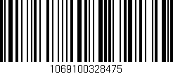 Código de barras (EAN, GTIN, SKU, ISBN): '1069100328475'