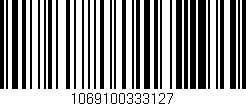 Código de barras (EAN, GTIN, SKU, ISBN): '1069100333127'