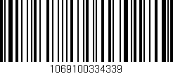Código de barras (EAN, GTIN, SKU, ISBN): '1069100334339'