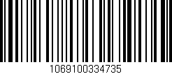 Código de barras (EAN, GTIN, SKU, ISBN): '1069100334735'