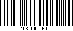 Código de barras (EAN, GTIN, SKU, ISBN): '1069100336333'