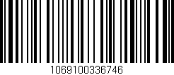 Código de barras (EAN, GTIN, SKU, ISBN): '1069100336746'