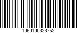 Código de barras (EAN, GTIN, SKU, ISBN): '1069100336753'