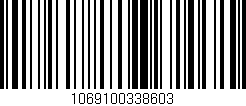 Código de barras (EAN, GTIN, SKU, ISBN): '1069100338603'