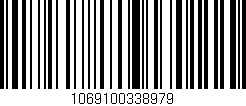 Código de barras (EAN, GTIN, SKU, ISBN): '1069100338979'