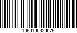 Código de barras (EAN, GTIN, SKU, ISBN): '1069100339075'