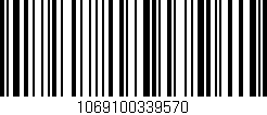 Código de barras (EAN, GTIN, SKU, ISBN): '1069100339570'