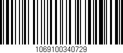 Código de barras (EAN, GTIN, SKU, ISBN): '1069100340729'