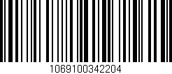 Código de barras (EAN, GTIN, SKU, ISBN): '1069100342204'