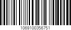 Código de barras (EAN, GTIN, SKU, ISBN): '1069100356751'