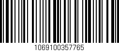 Código de barras (EAN, GTIN, SKU, ISBN): '1069100357765'