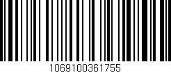 Código de barras (EAN, GTIN, SKU, ISBN): '1069100361755'