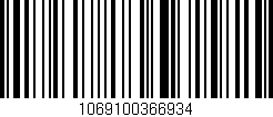 Código de barras (EAN, GTIN, SKU, ISBN): '1069100366934'