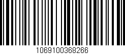 Código de barras (EAN, GTIN, SKU, ISBN): '1069100368266'